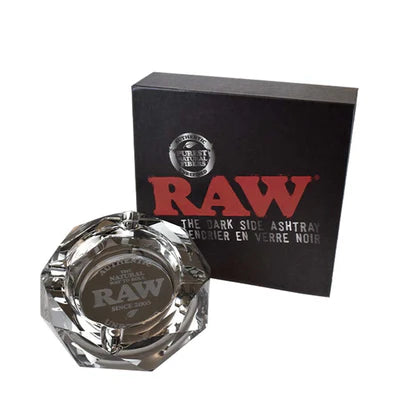 Raw Dark Side Glass Ash Tray