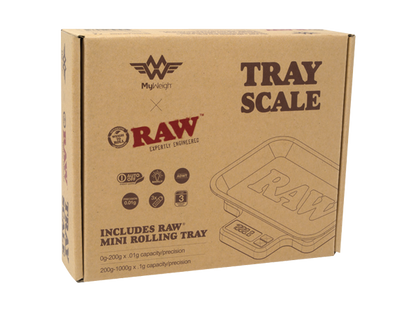 Raw X My Weigh Tray Scale