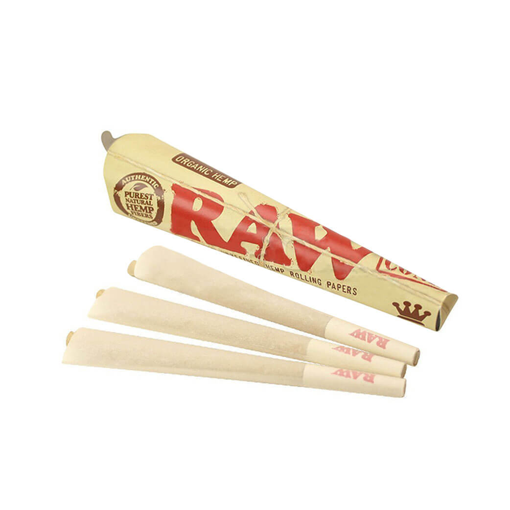 Raw Organic Hemp Cones - King Size