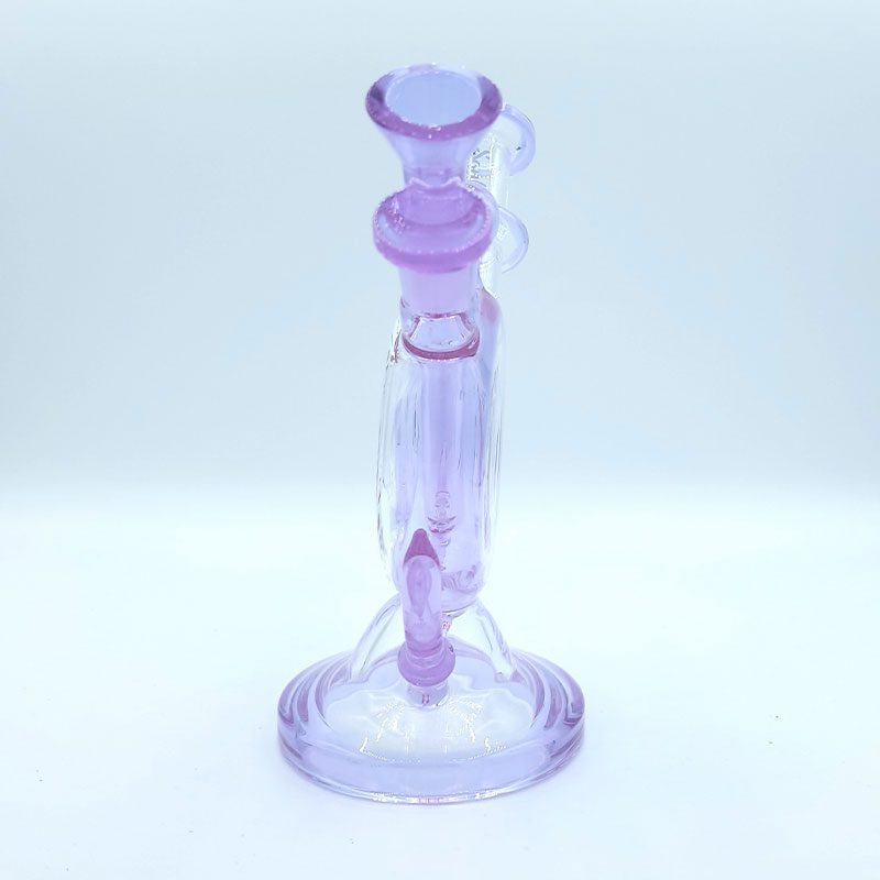 Soul Glass 7″ Recycler Bong - Purple