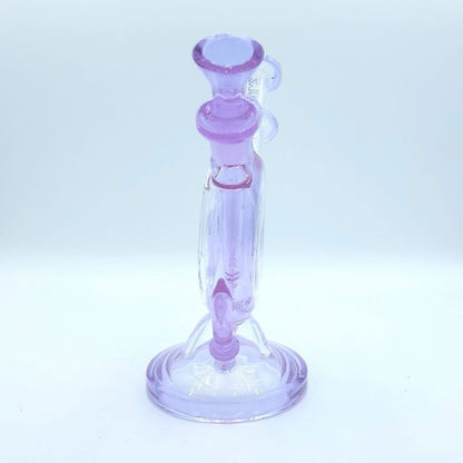 Soul Glass 7″ Recycler Bong - Purple