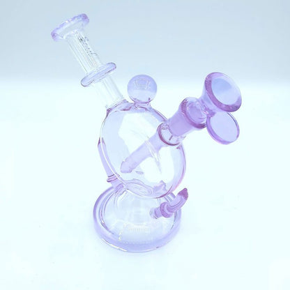 Soul Glass 7″ Recycler Bong - Purple