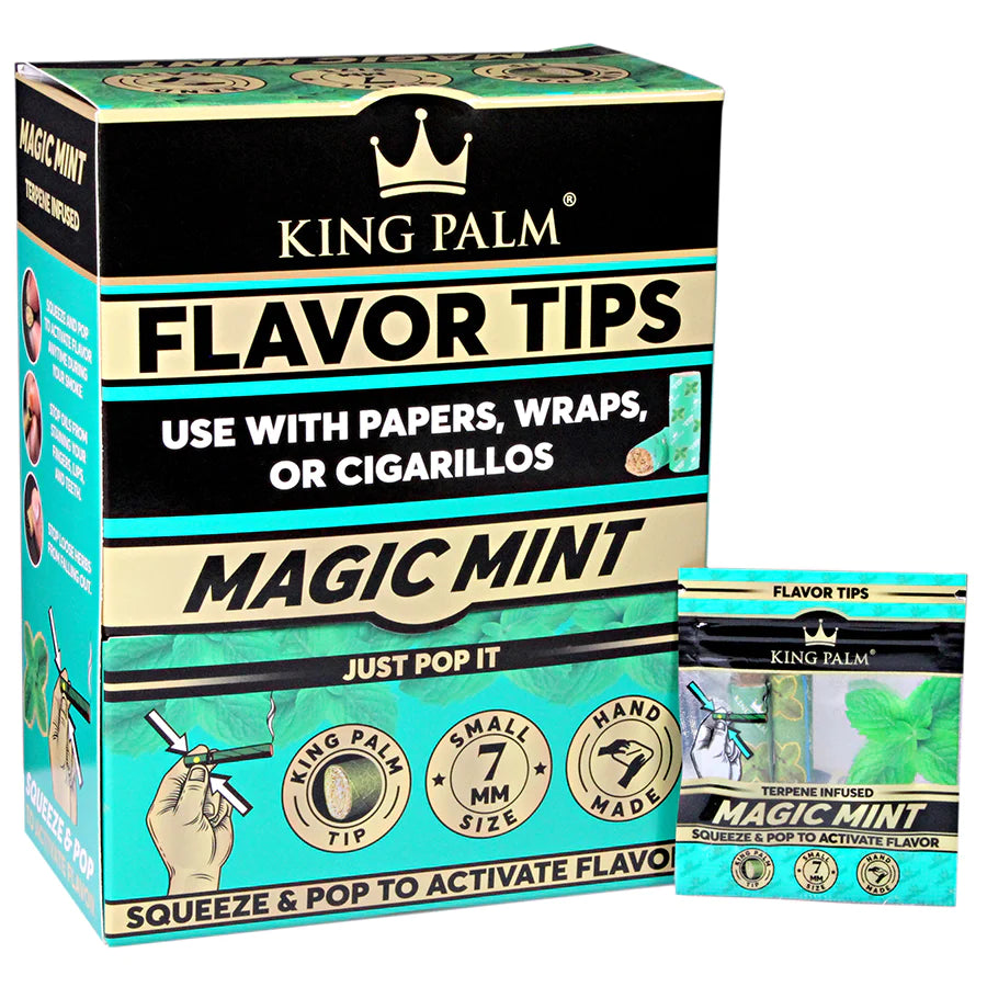 King Palm Flavor Tips - Magic Mint