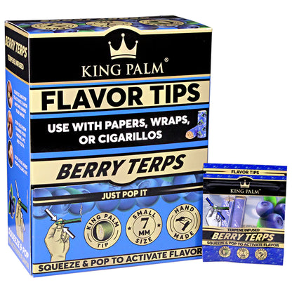 King Palm Flavor Tips - Berry Terps