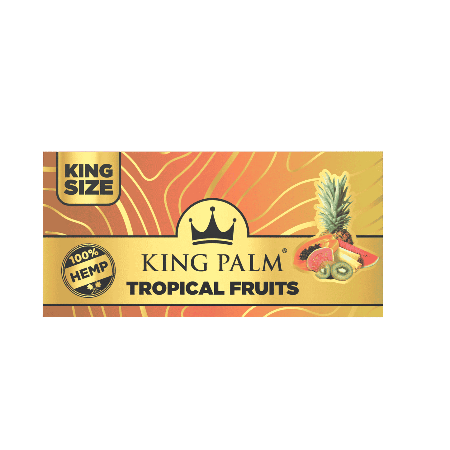 King Palm Flavored Hemp Papers King Size - Tropical Fruits