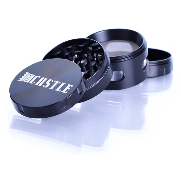 Castle Glassworks Grinder - Black