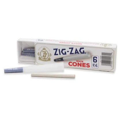 Zig-Zag Pre-Rolled Cones (6pk) - 1 1/4 Size