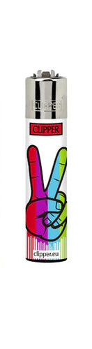 Clipper Lighters - Hippie Design