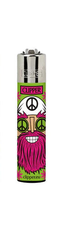 Clipper Lighters - Hippie Design