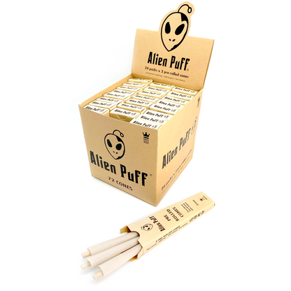 Alien Puff Pre-Rolled Cones (3pk) - King Size