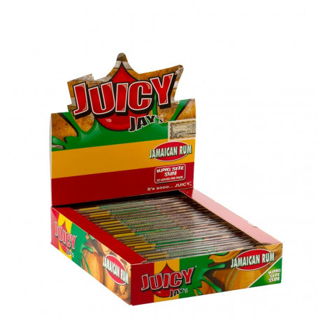 Juicy Jay's Flavored Papers King Size - Jamaican Rum