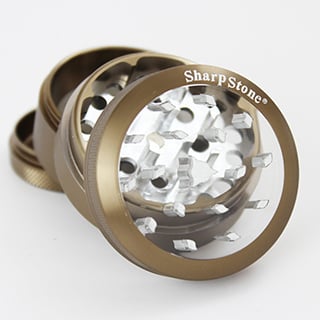 SharpStone 2.0 Clear Top Grinder - Bronze