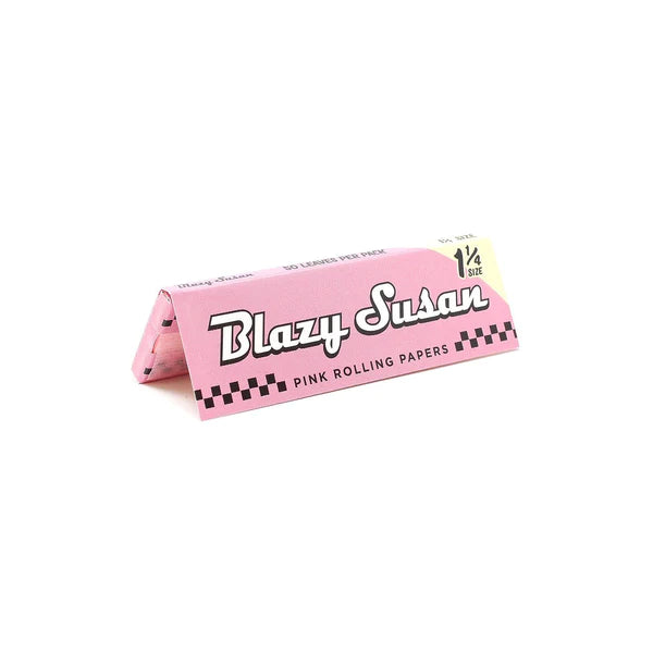 Blazy Susan Pink Rolling Papers - 1 1/4 Size