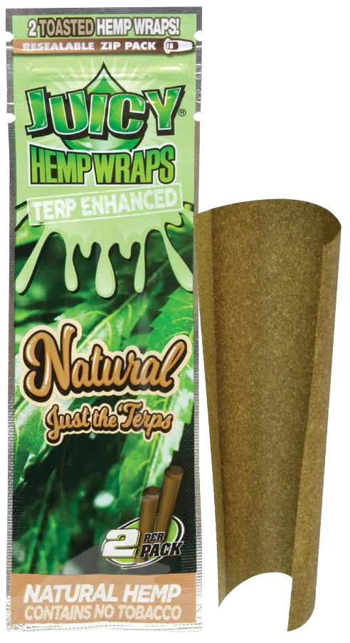 Juicy Hemp Wraps - Natural