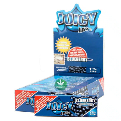 Juicy Jay's Flavored Papers 1 1/4 Size - Blueberry