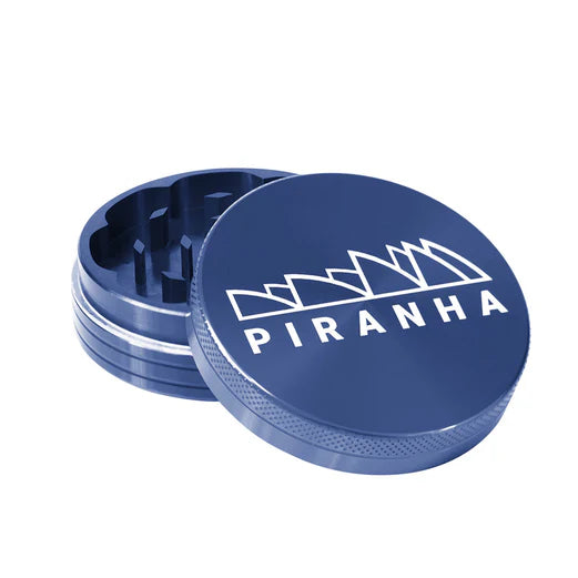 Piranha 2-Piece Grinder - Blue