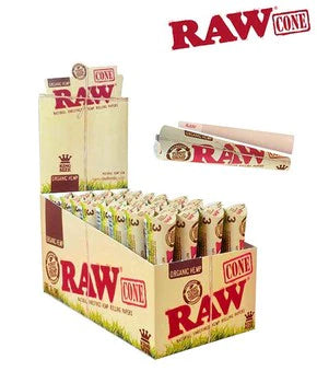 Raw Organic Hemp Cones - King Size