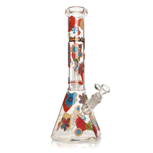 Cheech & Chong Power to the Flower Hex Beaker