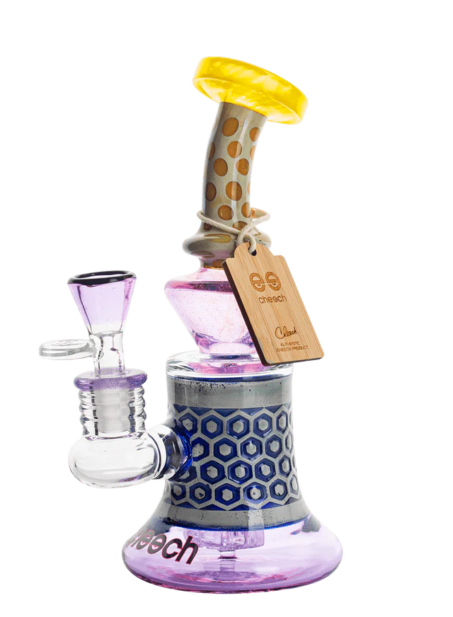 Cheech Purple Pattern Bubbler