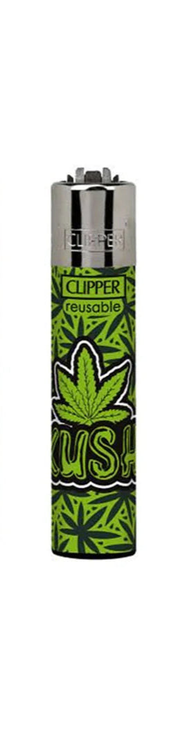 Clipper Lighters - Graffiti Leaves