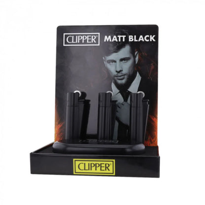 Clipper Lighters - Matte Black