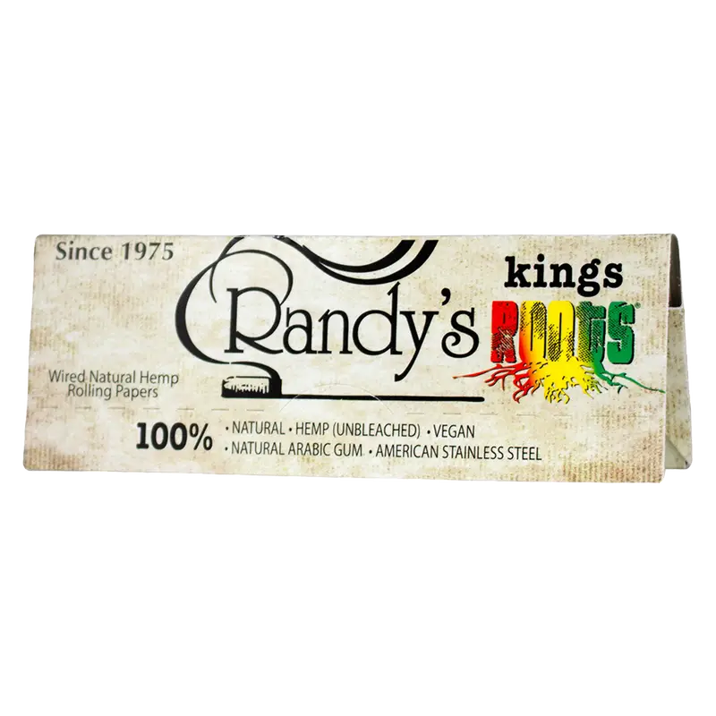 Randy's Roots Hemp Wired Rolling Papers - King Size