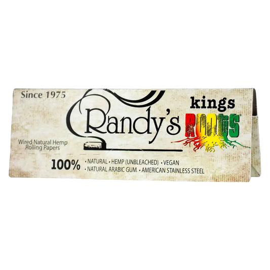 Randy's Roots Hemp Wired Rolling Papers - King Size