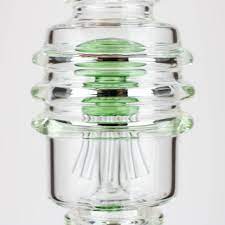 H2O Stemless Double Mushroom Tree Perc (Green)