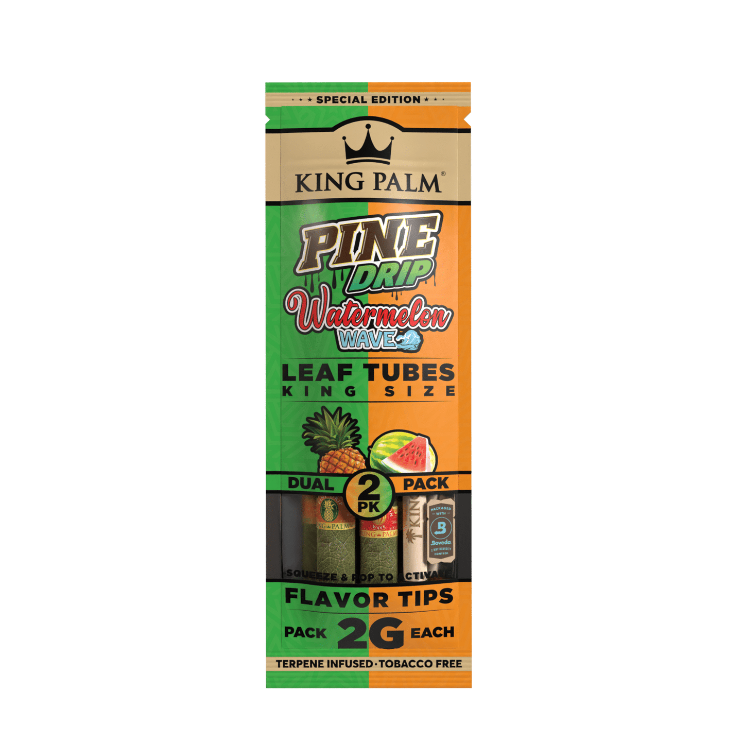 King Palm Dual Pack - Pineapple & Watermelon