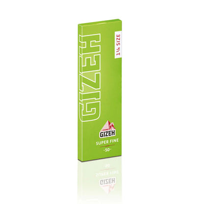 Gizeh Hemp Rolling Papers - Super Fine 1 1/4 Size