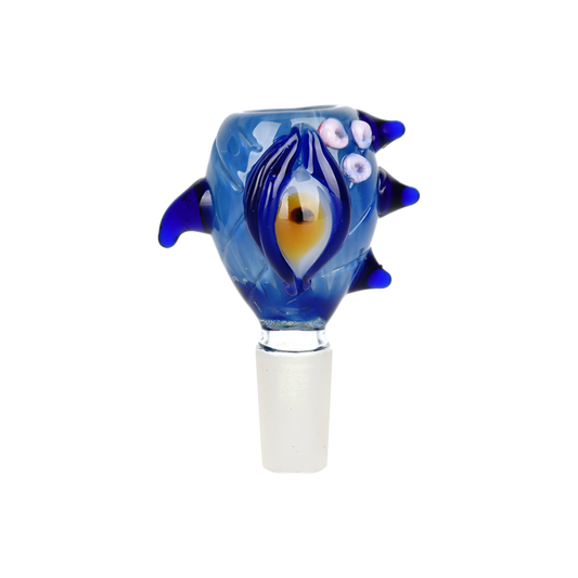 Horned Ogre Eye Bowl - Blue