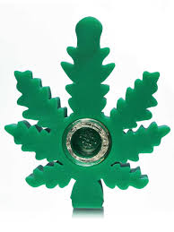 Weed Leaf Silicone Pipe