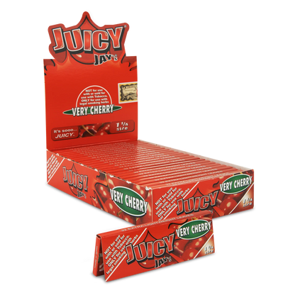 Juicy Jay's Flavored Papers 1 1/4 Size - Very Cherry