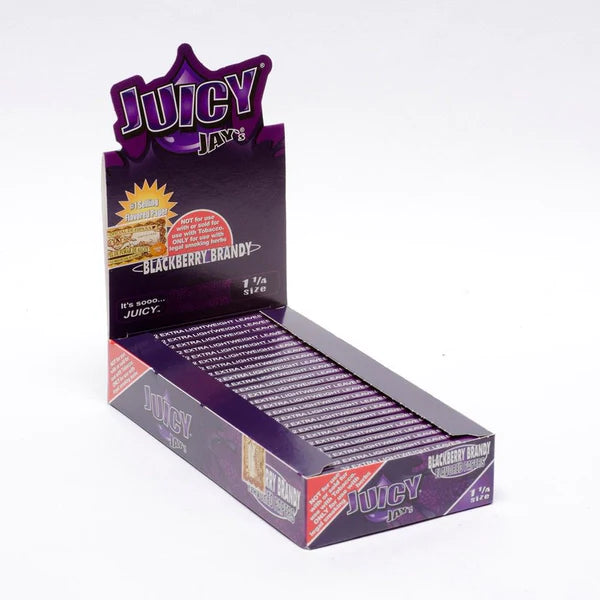 Juicy Jay's Flavored Papers 1 1/4 Size - Blackberry Brandy