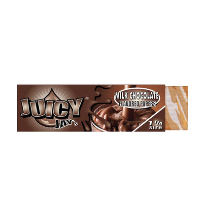 Juicy Jay's Flavored Papers 1 1/4 Size - Milk Chocolate