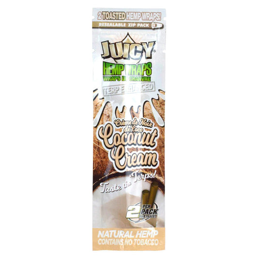 Juicy Hemp Wraps - Coconut Cream