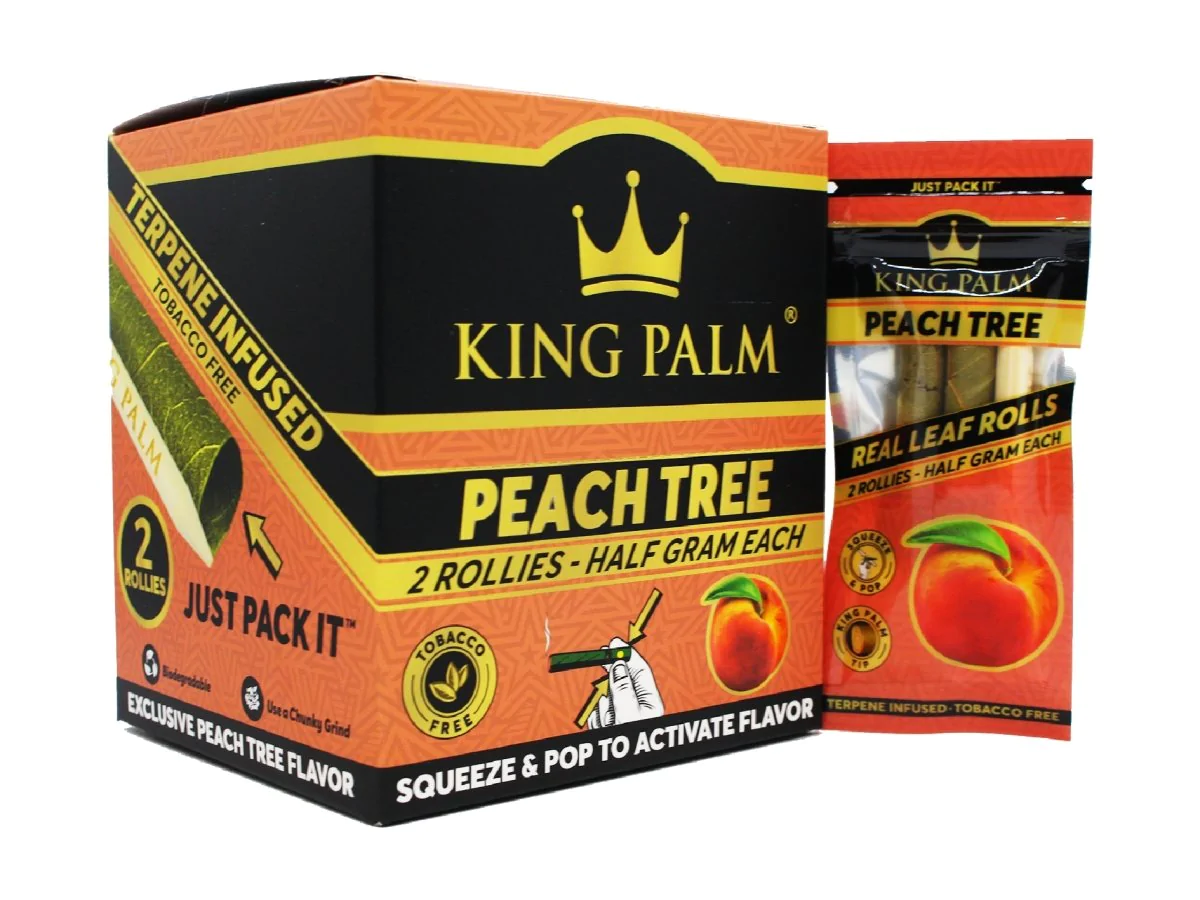 King Palm Peach Tree (0.5g)