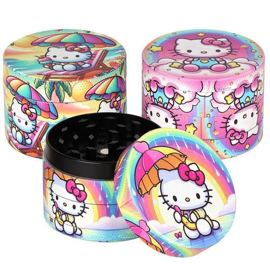 Kitty Aluminum Grinder 2" 4 piece