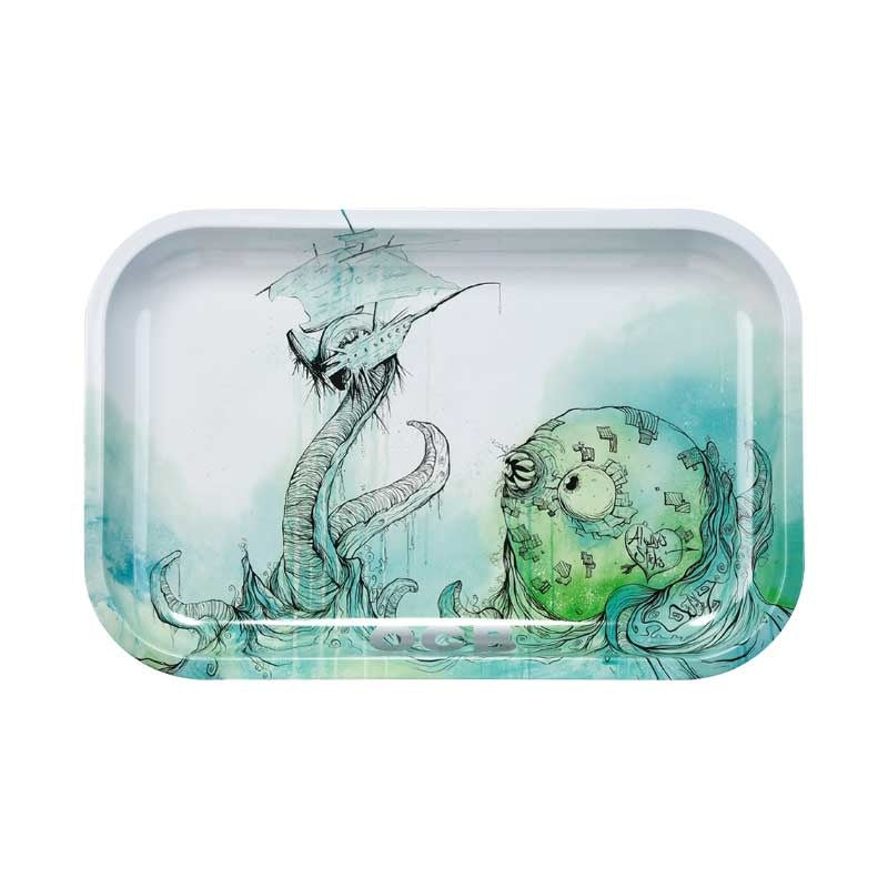 OCB "Limited Edition" Rolling Tray - Sea Monster