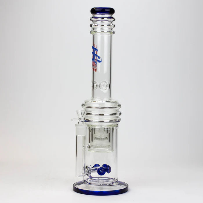 H2O Double Layered Honeycomb Perc - Blue