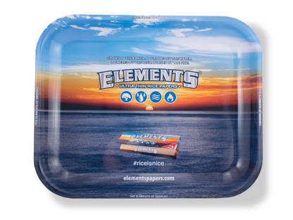 Elements Rolling Tray - Blue