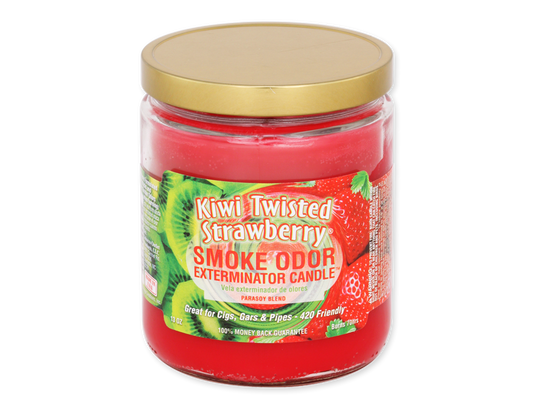 Smoke Odor Exterminating Candle - Kiwi Twisted Strawberry