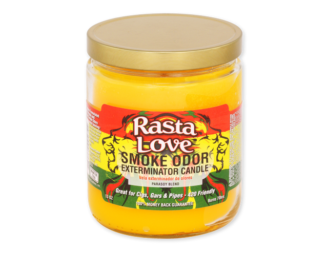 Smoke Odor Exterminating Candle - Rasta Love