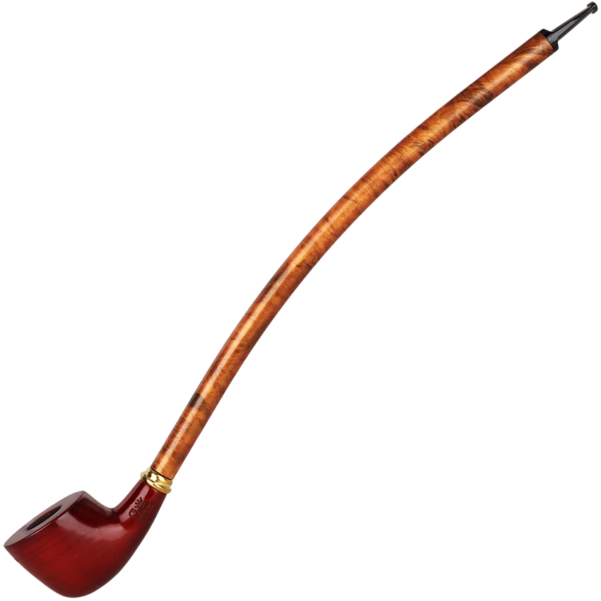 Pulsar Shire 15" Pipes Curved Pear Cherry Wood Pipe
