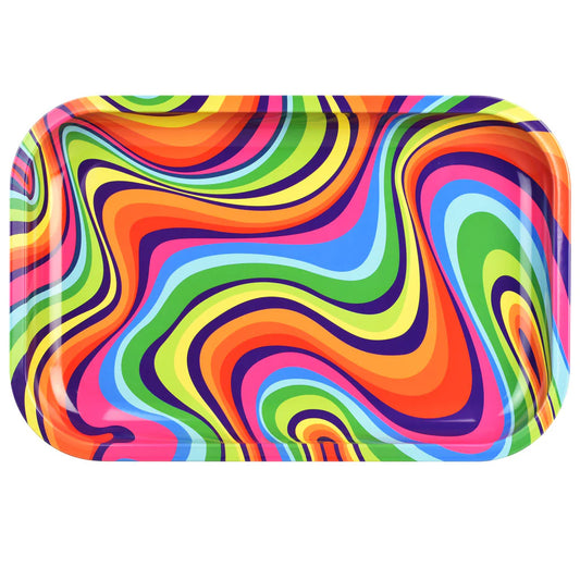 Rainbow Ripple Rolling Tray