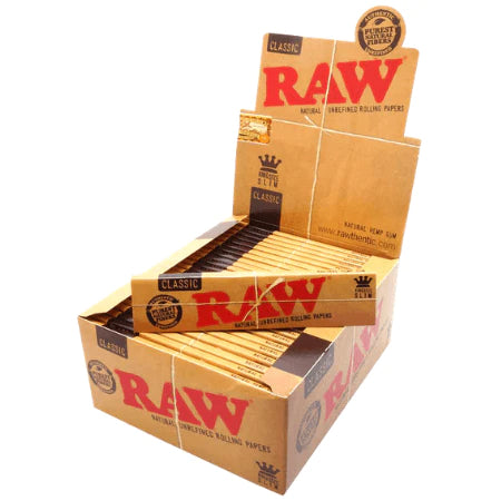 Raw Organic Hemp Papers - King Slim Size