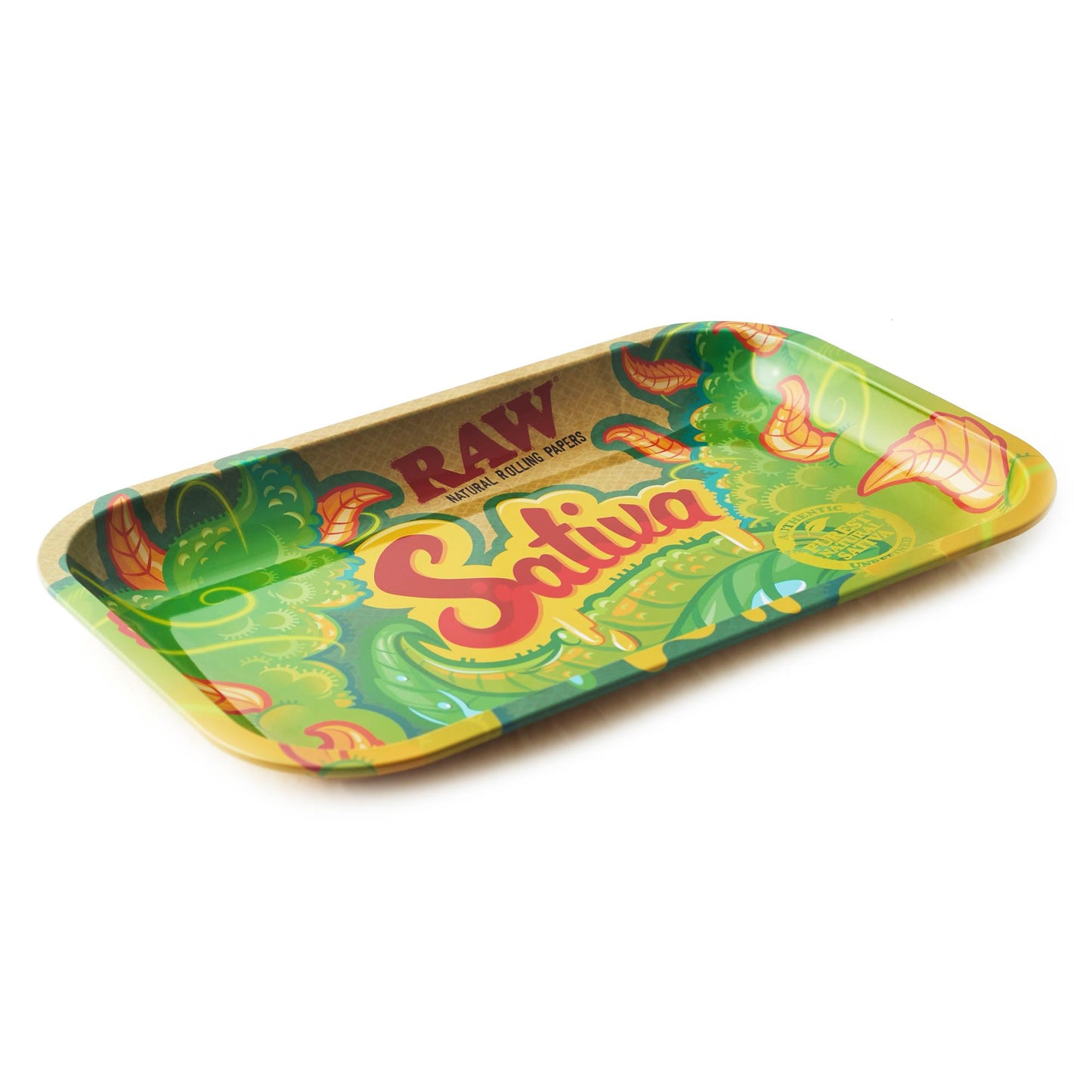 RAW Strain Rolling Tray - Sativa