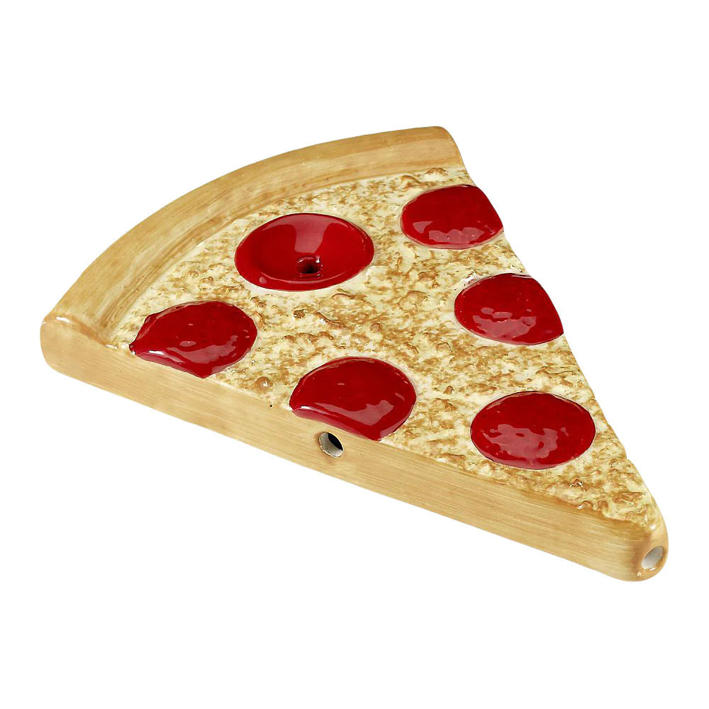 Ceramic Pizza Slice Pipe