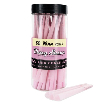 Blazy Susan Pink Cones (50pk)