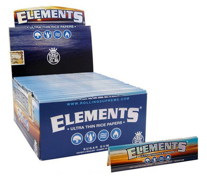 Elements Ultra Thin Rice Papers - King Size